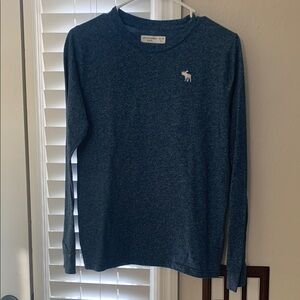 Abercrombie & Fitch Blue Long Sleeve Shirt
